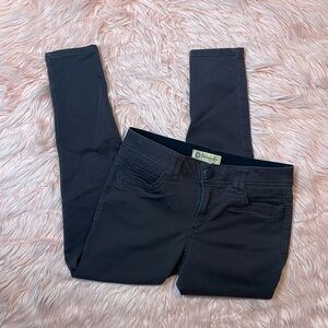 Democracy Dark Green Ab Technology Stretch Skinny Jean Size 6‎